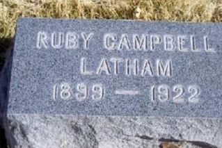 Ruby Campbell Latham on Sysoon