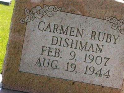 Ruby Carman Dishman Mustin on Sysoon