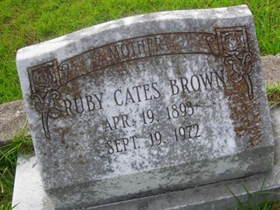 Ruby Cates Brown on Sysoon