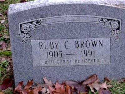 Ruby Croswell Brown on Sysoon