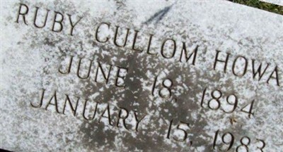 Ruby Cullom Howard on Sysoon