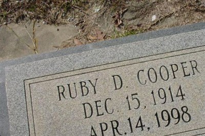 Ruby D. Cooper on Sysoon