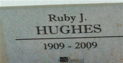 Ruby D. Hughes on Sysoon