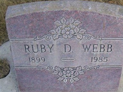 Ruby D. Webb on Sysoon