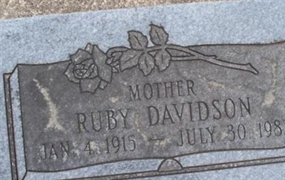 Ruby Davidson on Sysoon