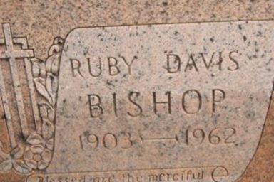 Ruby Davis Bishop on Sysoon