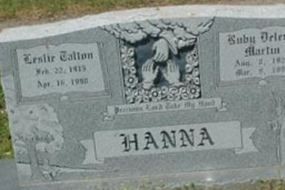 Ruby Delena Martin Hanna on Sysoon