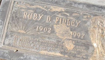 Ruby Delphia Rush Finley on Sysoon