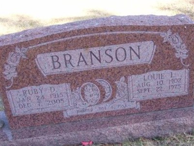 Ruby Dorothy Sellers Branson on Sysoon
