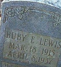 Ruby E. Lewis on Sysoon