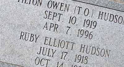 Ruby Edith Elliot Hudson on Sysoon