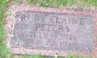 Ruby Elaine Peters on Sysoon