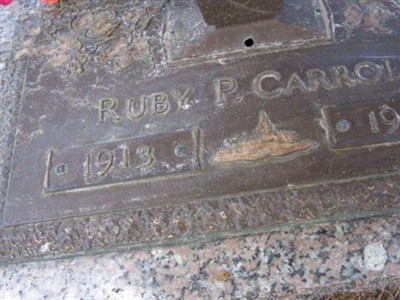 Ruby Elizabeth Parrish Carroll on Sysoon