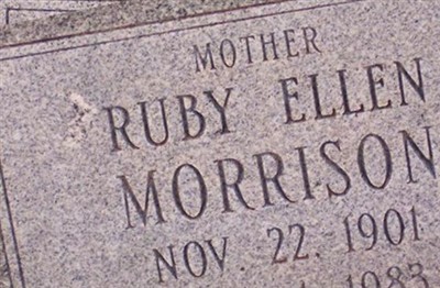 Ruby Ellen Morrison on Sysoon