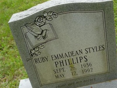 Ruby Emmadean Styles Phillips on Sysoon
