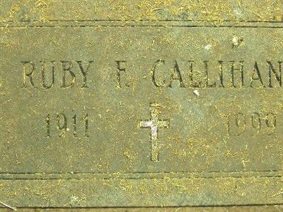 Ruby F Callihan on Sysoon