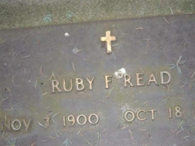 Ruby F Read on Sysoon