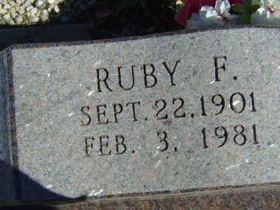 Ruby Fidelia Lamb Stinson on Sysoon