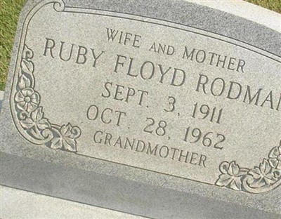 Ruby Floyd Rodman on Sysoon
