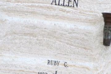 Ruby G. Allen on Sysoon