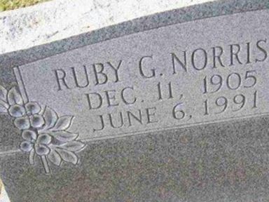 Ruby G. Norris on Sysoon