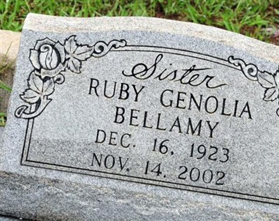 Ruby Genolia Bellamy on Sysoon