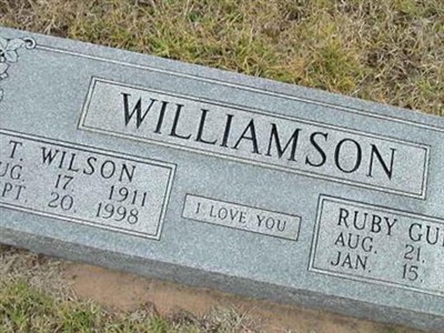 Ruby Gurley Williamson on Sysoon