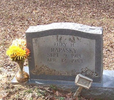 Ruby H. Higgins Rapasky on Sysoon
