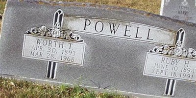 Ruby H. Powell on Sysoon