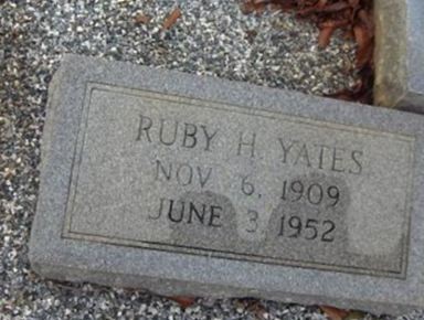 Ruby H. Yates on Sysoon
