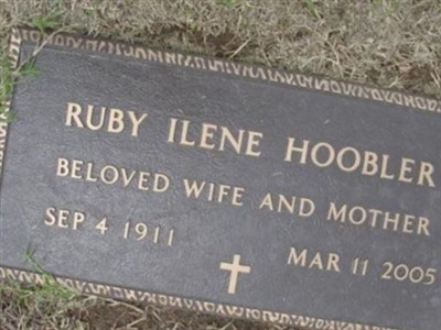 Ruby Ilene Hoobler on Sysoon