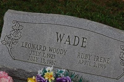 Ruby Irene Wade on Sysoon