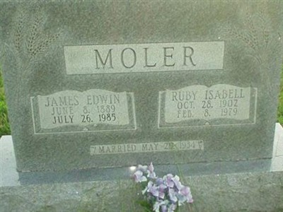 Ruby Isabell Turner Moler on Sysoon
