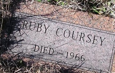 Ruby Jane Alvis Coursey on Sysoon