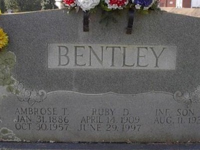 Ruby Jane Daniels Bentley on Sysoon