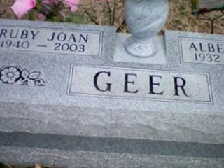 Ruby Joan Longley Geer on Sysoon