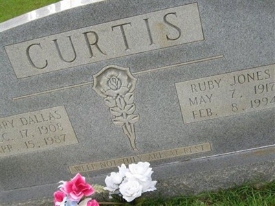 Ruby Jones Curtis on Sysoon