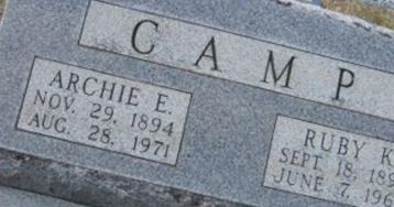 Ruby K. Camp, Find a grave on Sysoon Ruby K. Camp on Sysoon