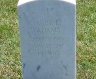 Ruby L Adams on Sysoon