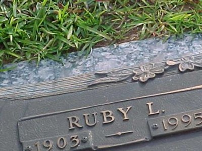 Ruby L. Faulkner on Sysoon