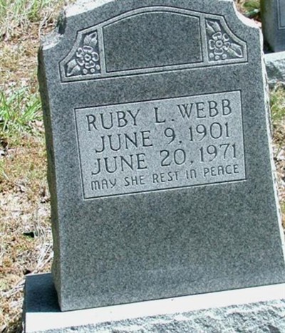Ruby L. Webb on Sysoon