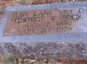 Ruby Lane Peck on Sysoon