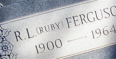 Ruby Lawrence Ferguson on Sysoon