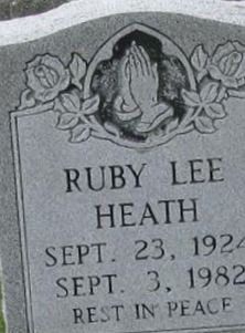 Ruby Lee Heath on Sysoon