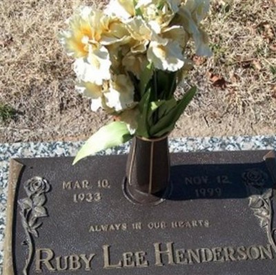 Ruby Lee Henderson on Sysoon