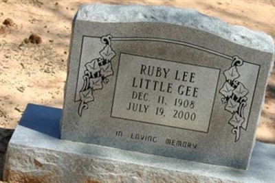 Ruby Lee Little Gee on Sysoon