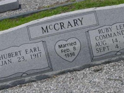 Ruby Lee McCrary Commander on Sysoon