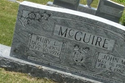 Ruby Lester Edmond McGuire on Sysoon