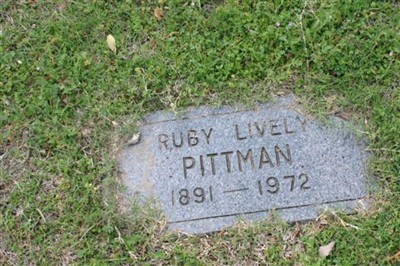 Ruby Lively Pittman on Sysoon