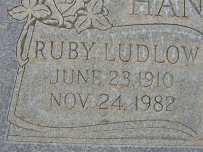 Ruby Ludlow Hansen on Sysoon